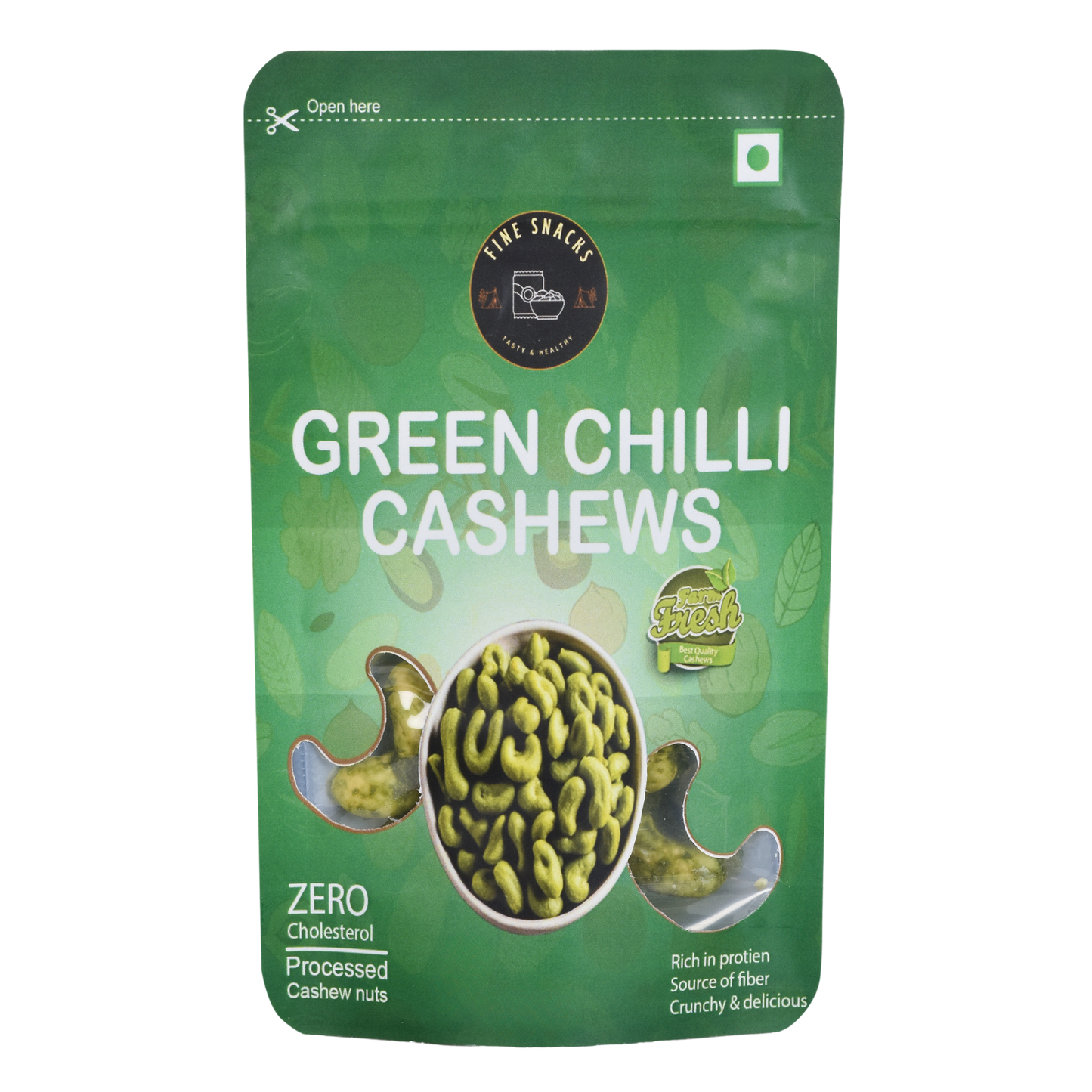 GREEN CHILLI CASHEWS