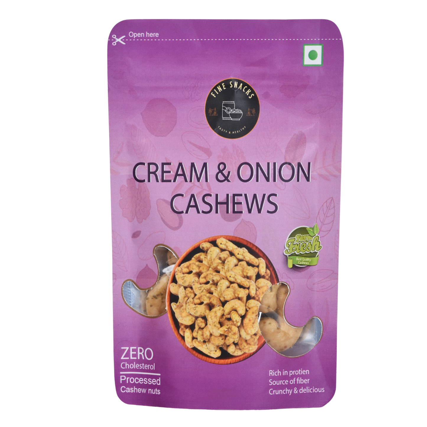 CREAM & ONION CASHEWS