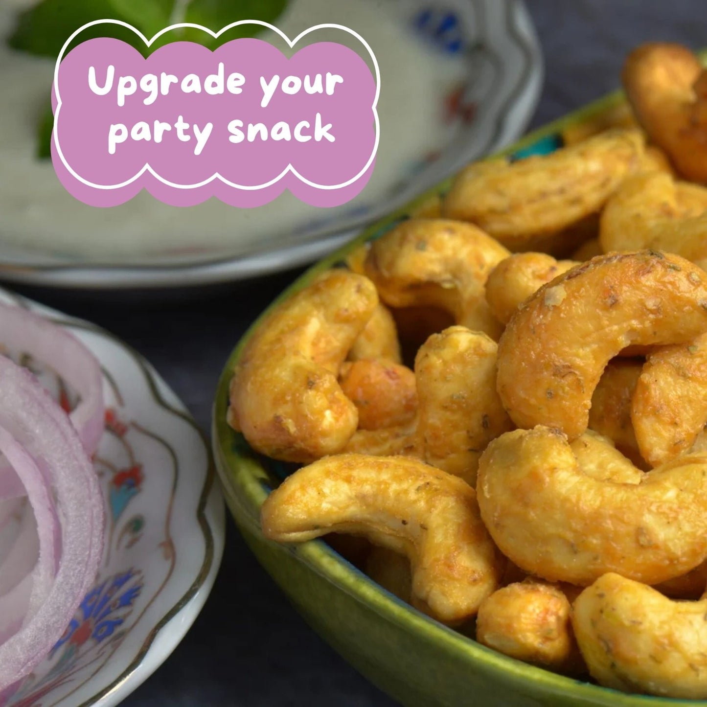 CREAM & ONION CASHEWS