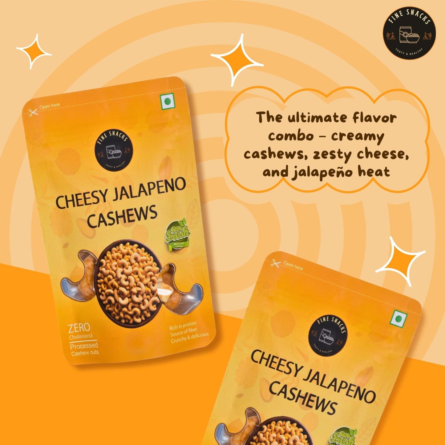 CHEESY JALAPENO CASHEWS