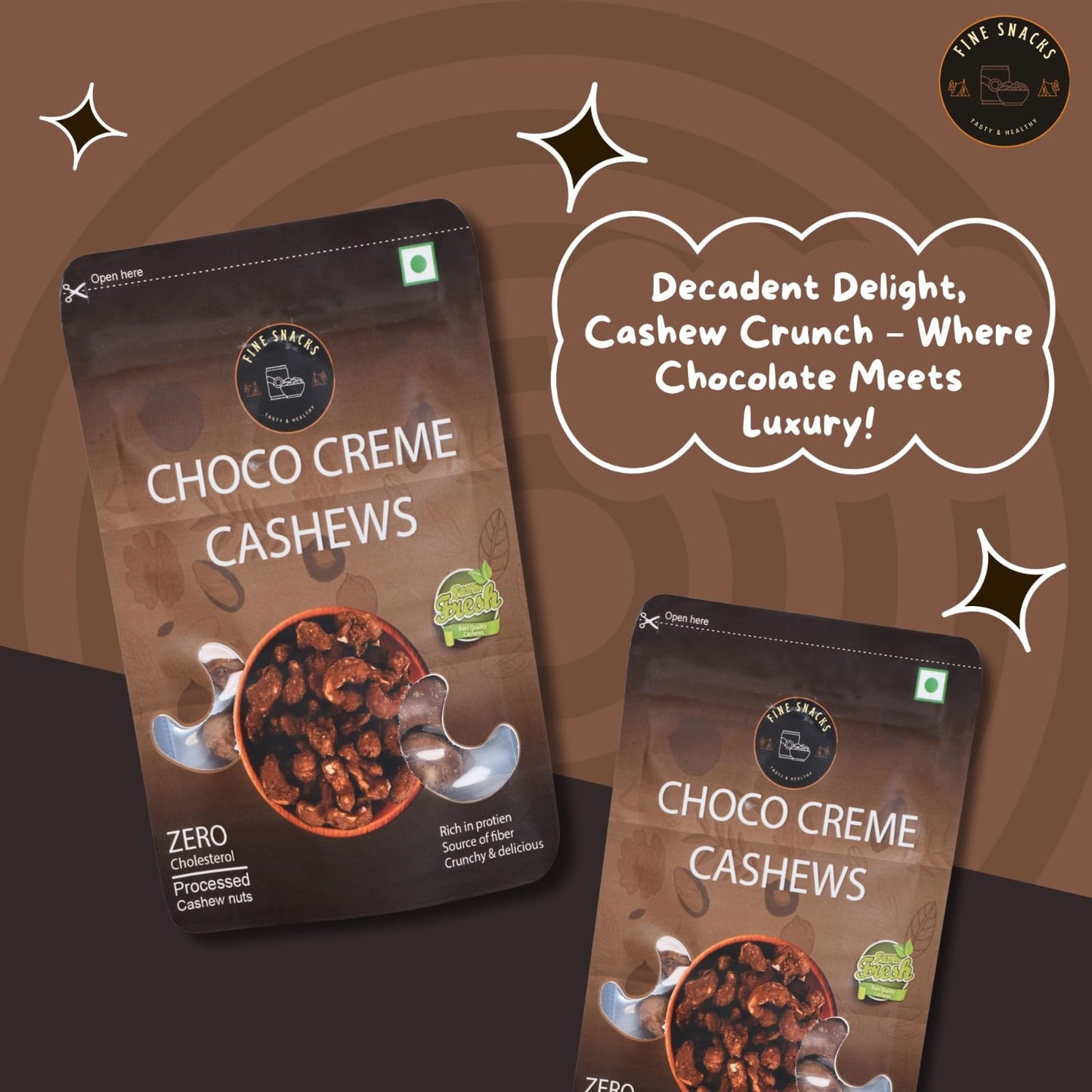 CHOCO CREME CASHEWS
